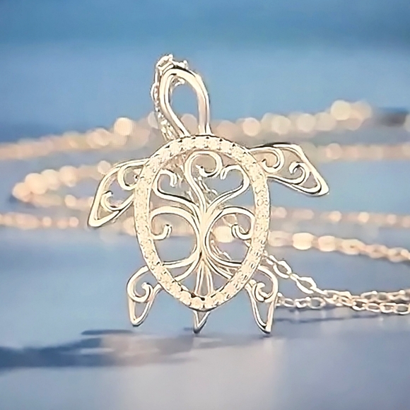 Fashion Jewelry Jewelry - Tree 🌳 of Life Sea turtle 🐢 Necklace